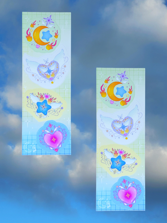 Celestial Brooches| Sticker Sheet
