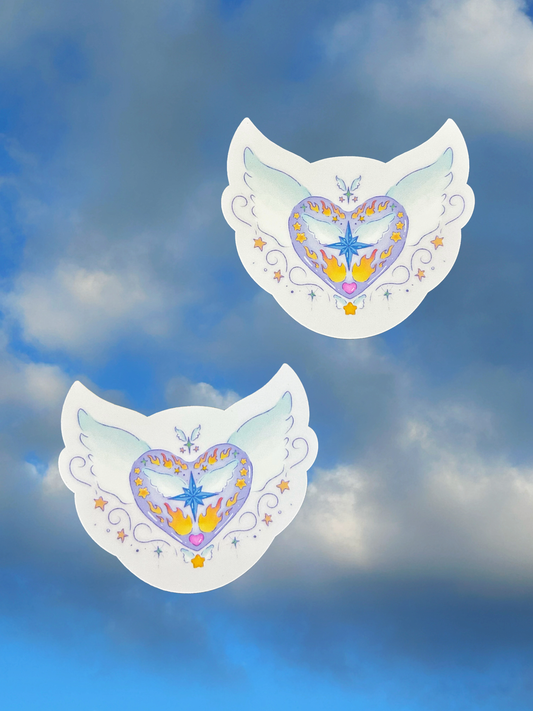 Celestial Muraski Heart | Die Cut