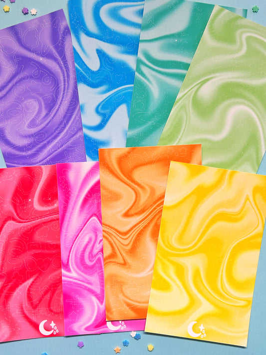 Cosmos Deco Sheet | Deco Sticker Sheet