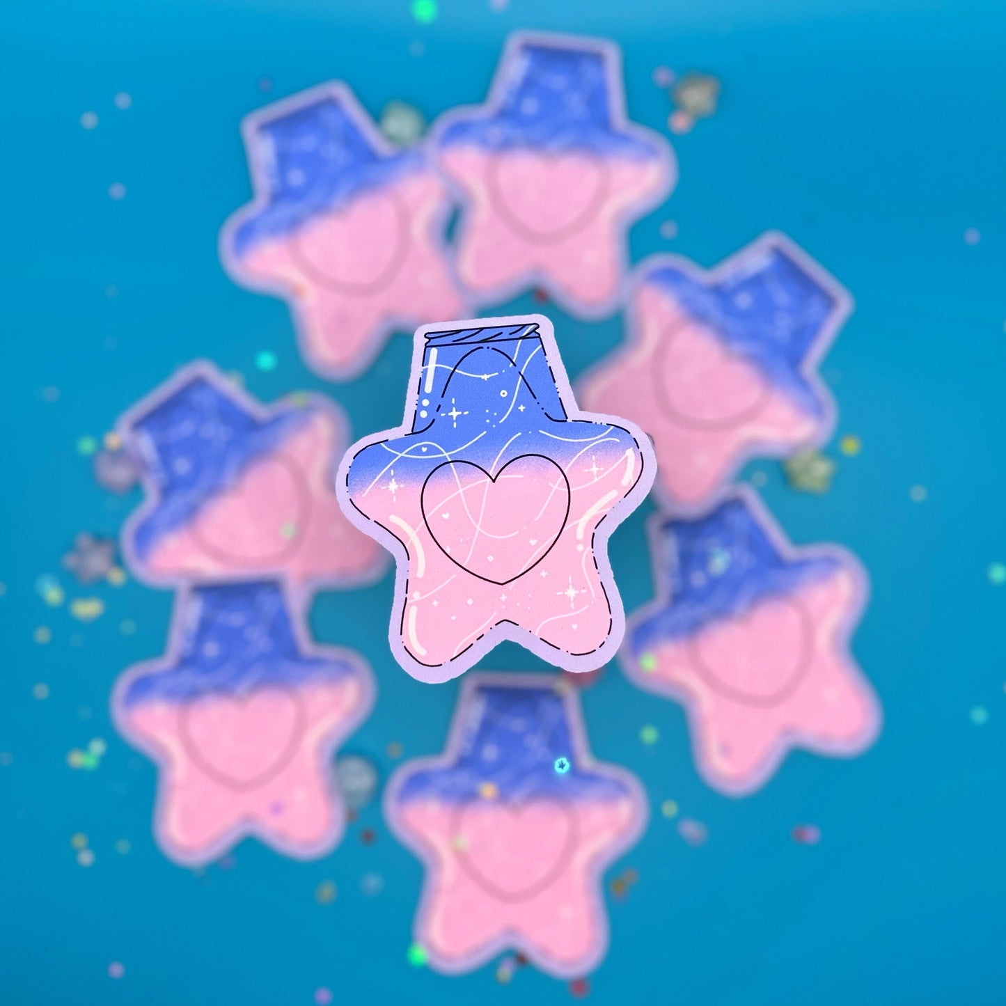 Star Bottle Drink | Die Cut