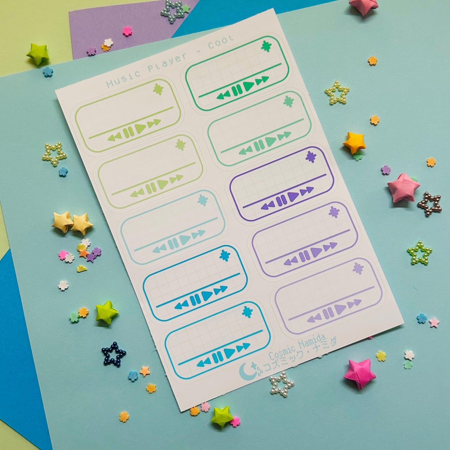 Music Players | Sticker Sheet
