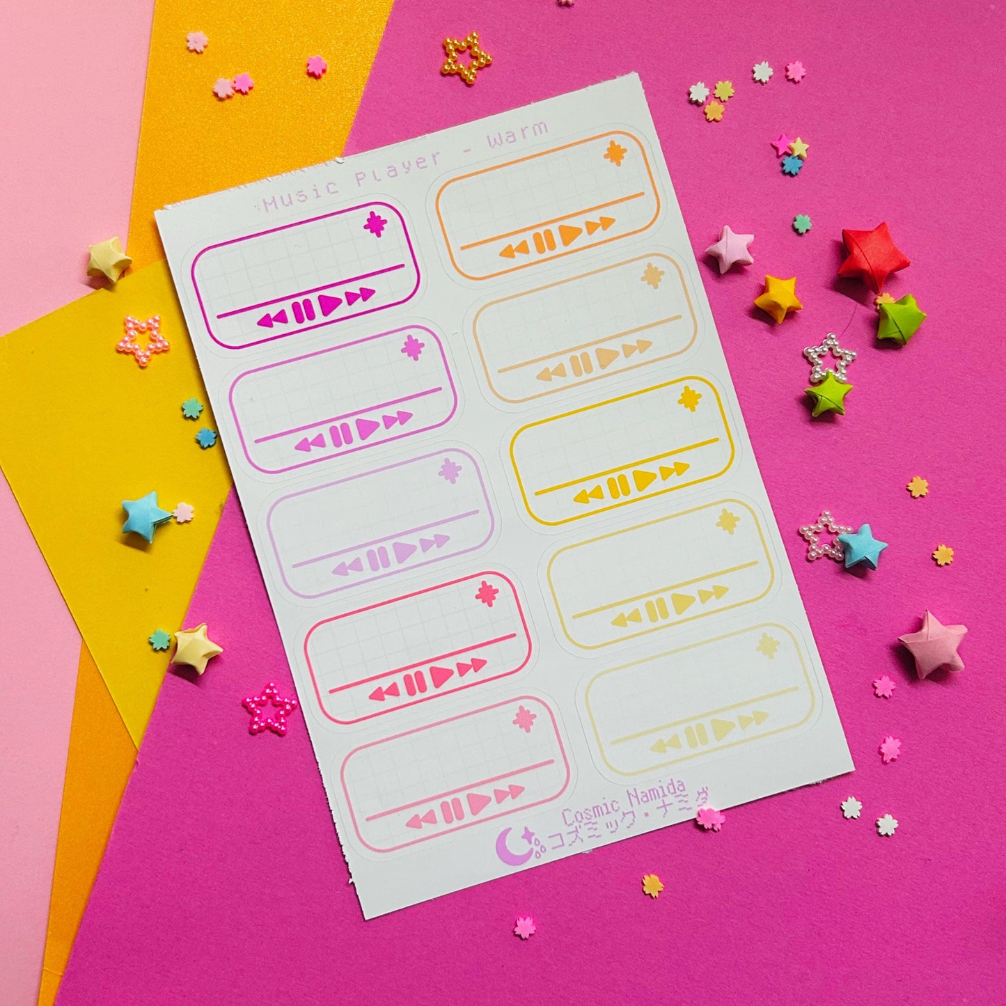 Music Players | Sticker Sheet