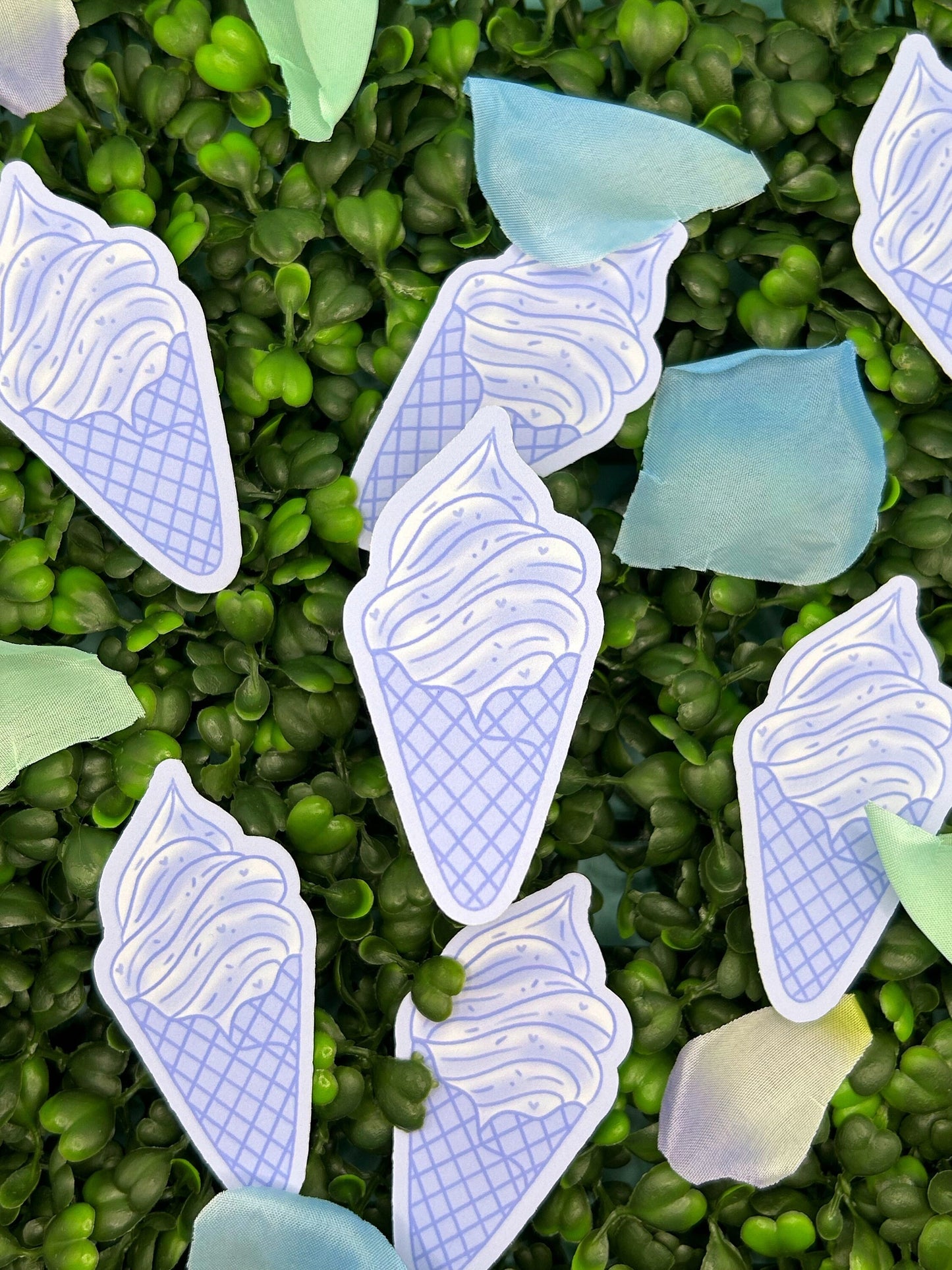 Purple Ice Cream | Die Cut
