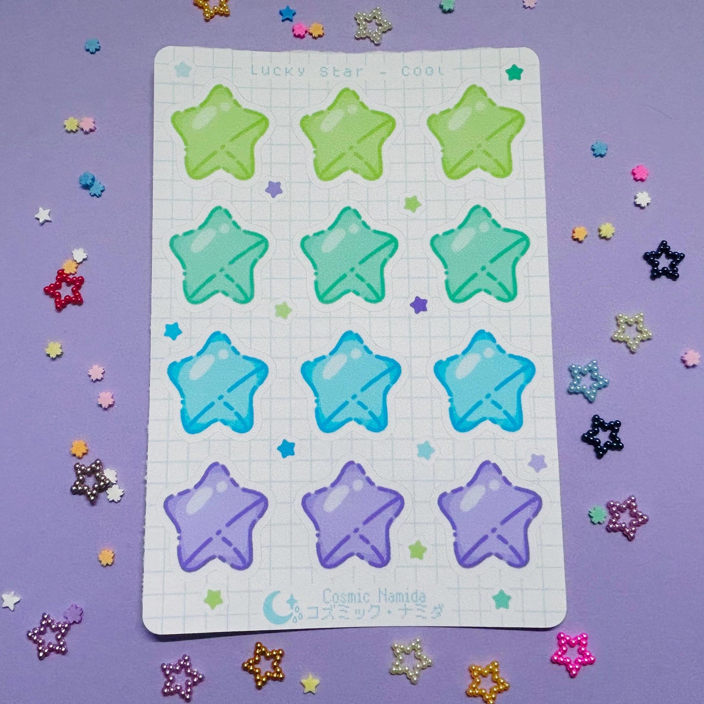 Lucky Star | Sticker Sheet