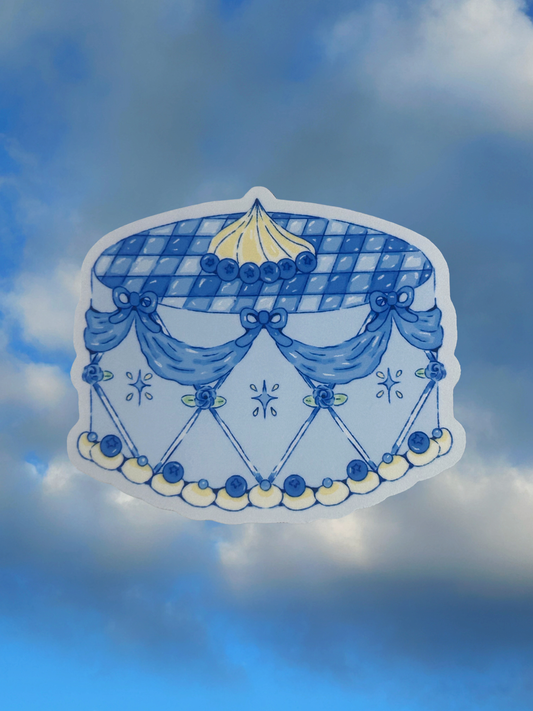 Blueberry Cake | Die Cut