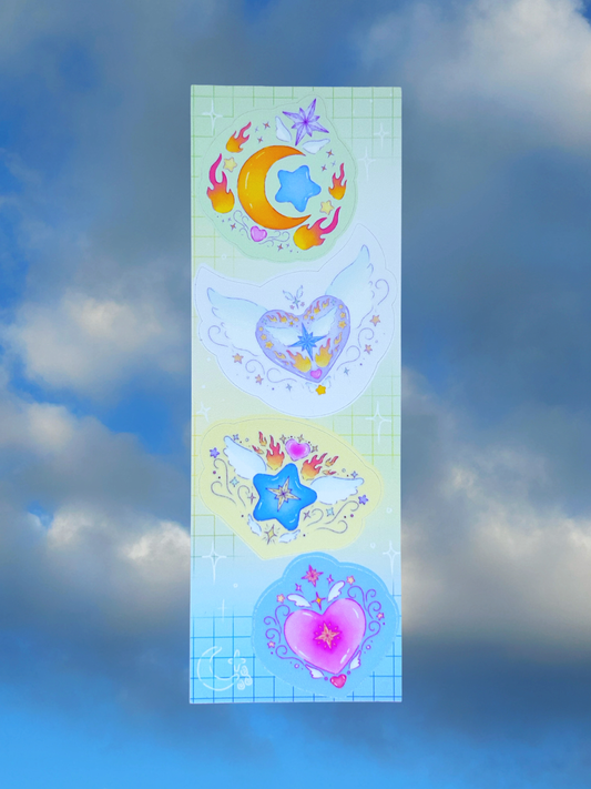 Celestial Brooches| Sticker Sheet