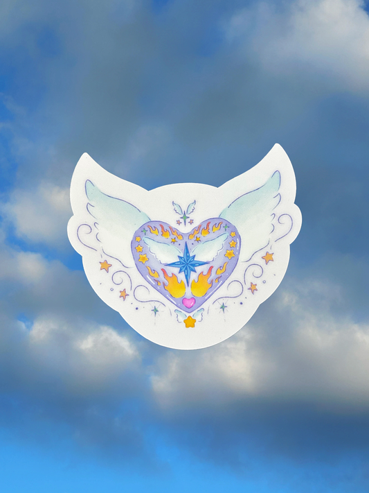 Celestial Muraski Heart | Die Cut