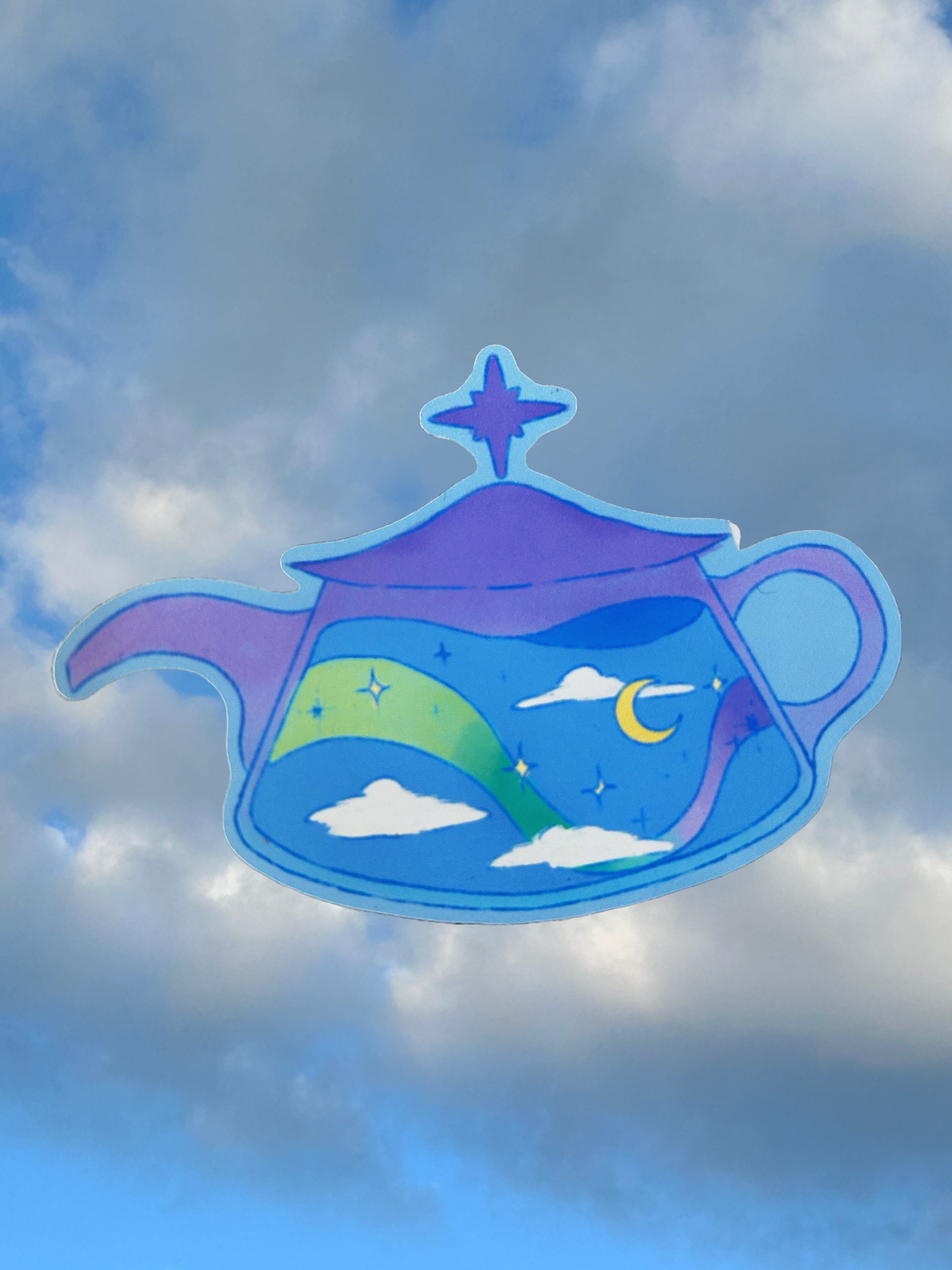 Cosmic Teapot | Die Cut