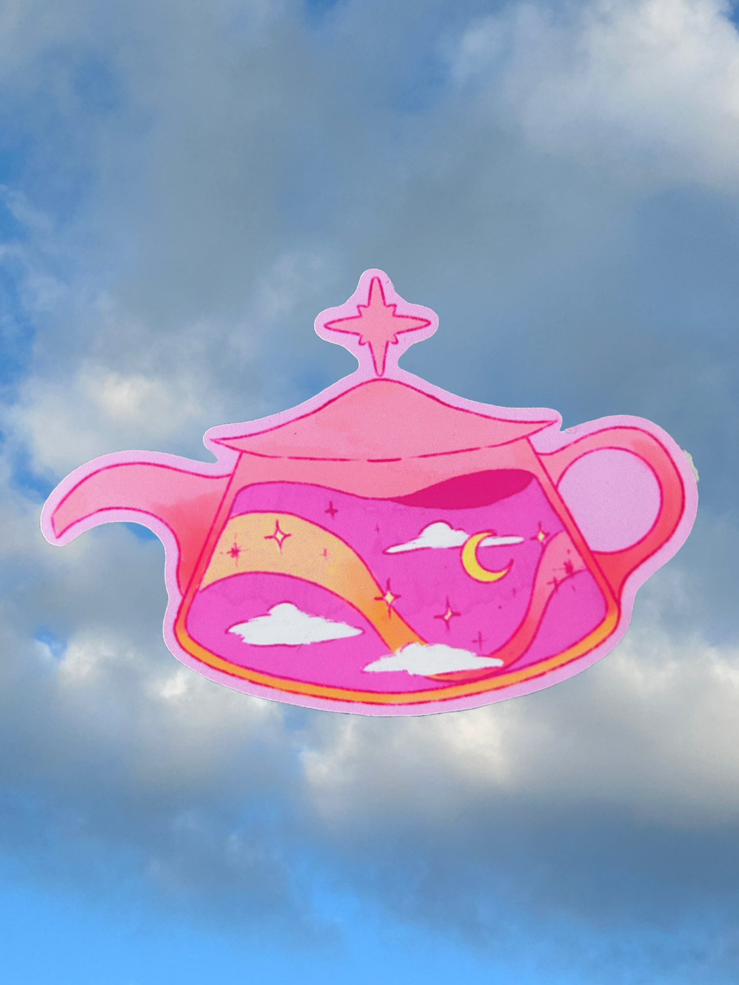 Cosmic Teapot | Die Cut