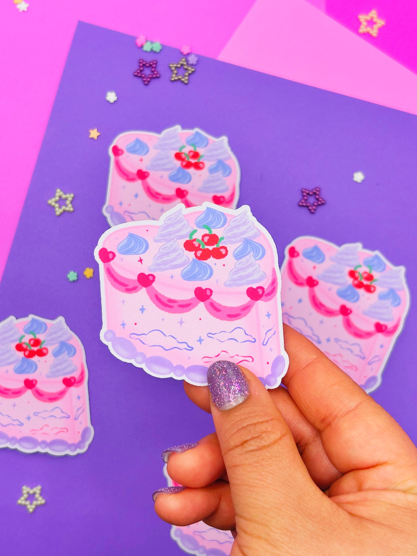 Pink Cake | Die Cut