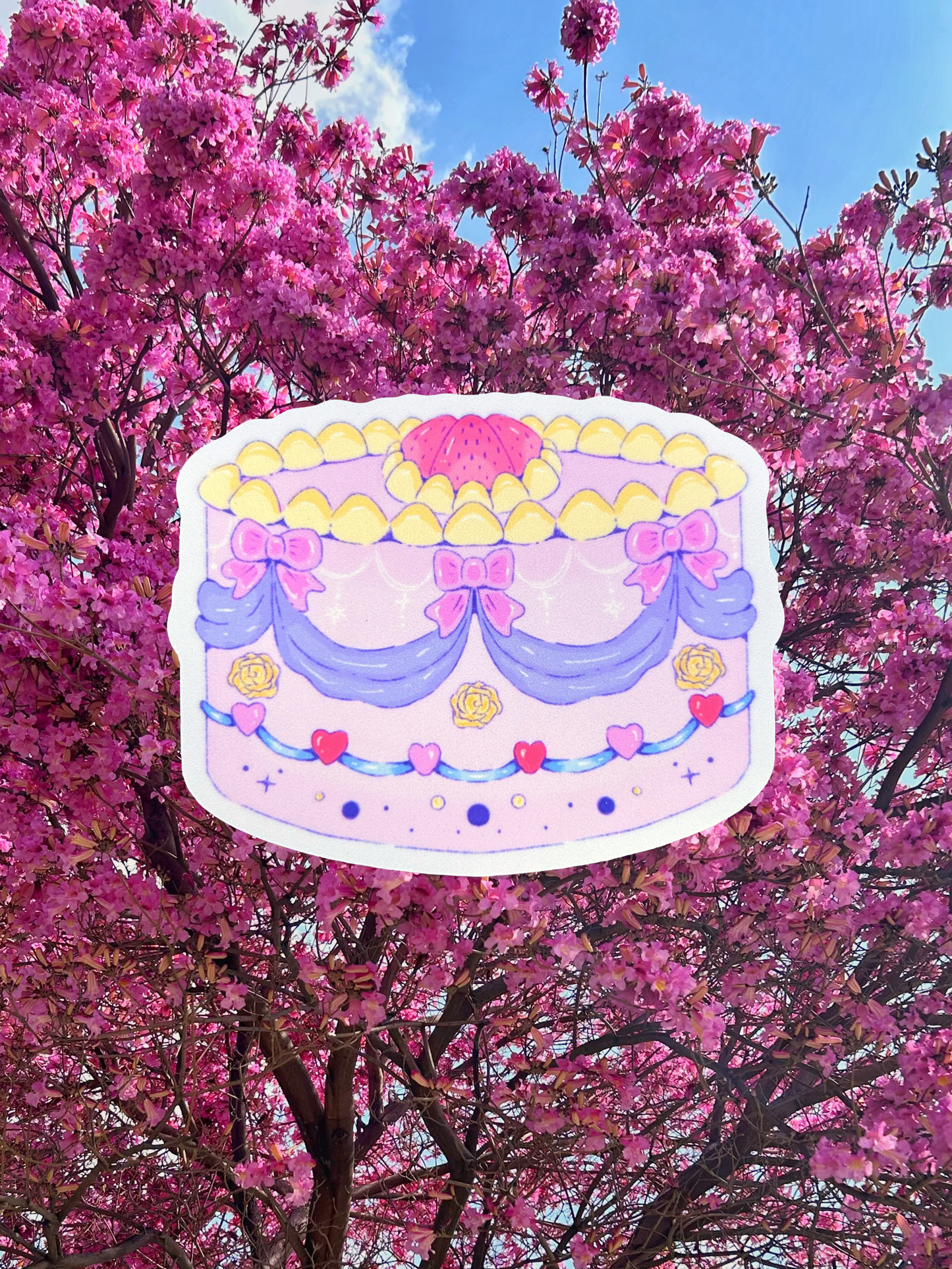 Sweet Heart Cake | Die Cut