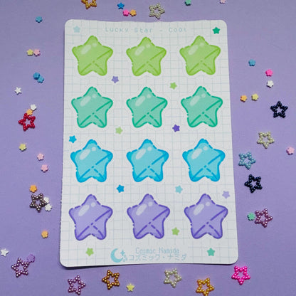 Lucky Star | Sticker Sheet